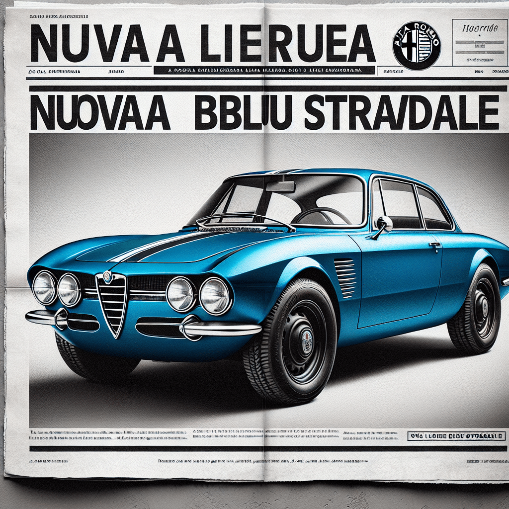 Alfa Romeo 33 Stradale Nuova Livrea Blu Stradale